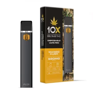 Mango Kush Vape Delta 8 THC – Disposable – 10X – 920mg